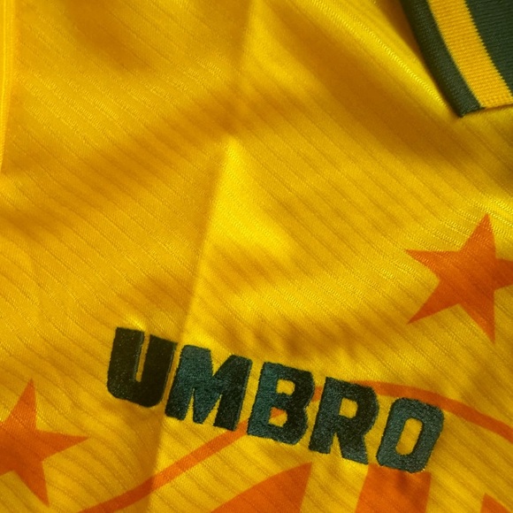 VTG Retro Umbro 1994 World Cup Brazil National Football Jersey Size: S - Picture 4 of 5